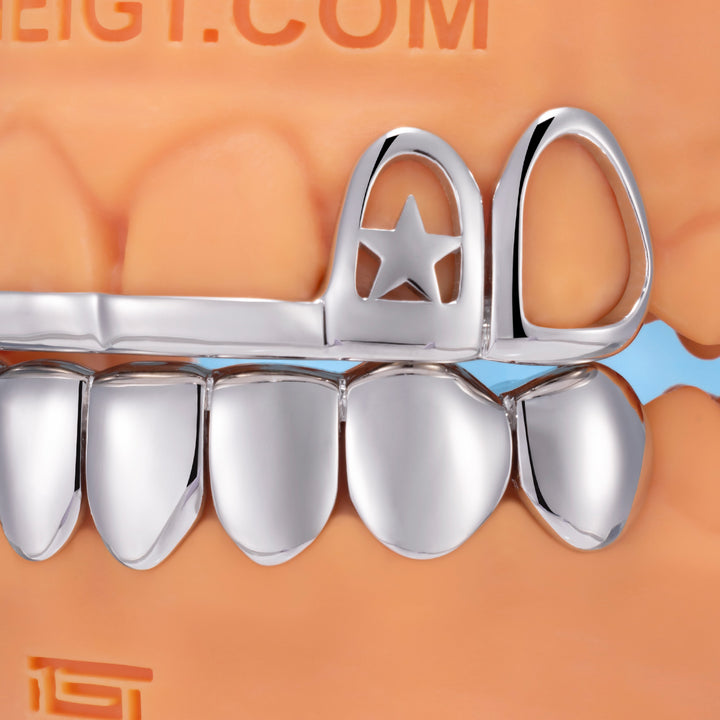 Mirrored Stars Grillz