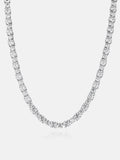 Mixed Size 6.5MM & 5MM Moissanite Tennis Chain