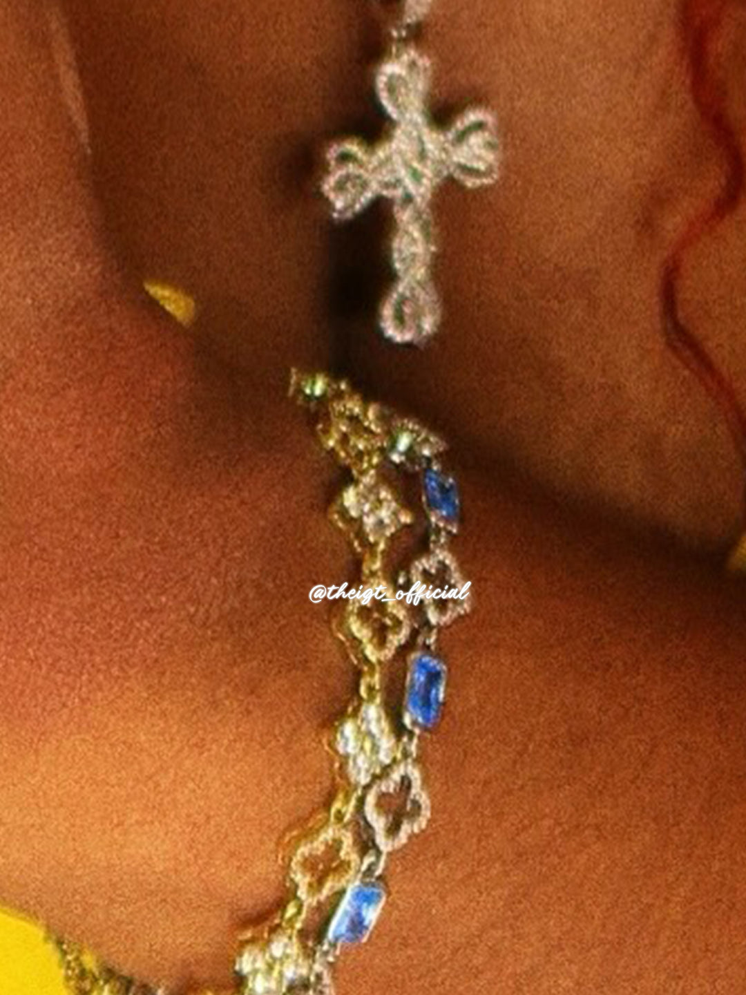 Moissanite Double Four Leaf Clover Bracelet