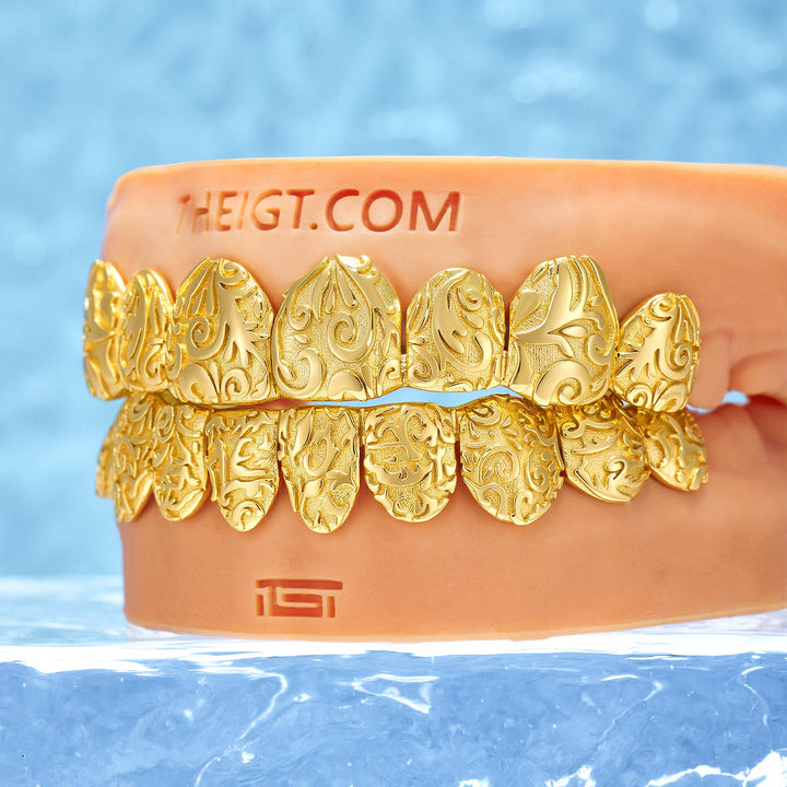 Molten Gold Liquid Metal Grillz