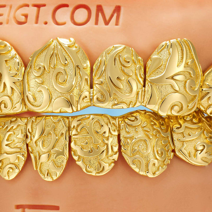 Molten Gold Liquid Metal Grillz