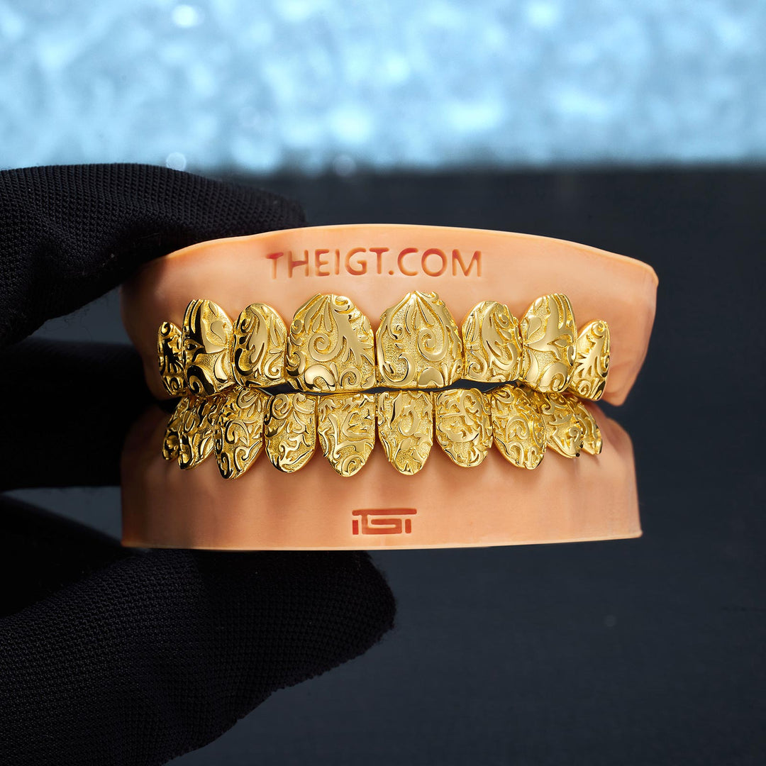 Molten Gold Liquid Metal Grillz