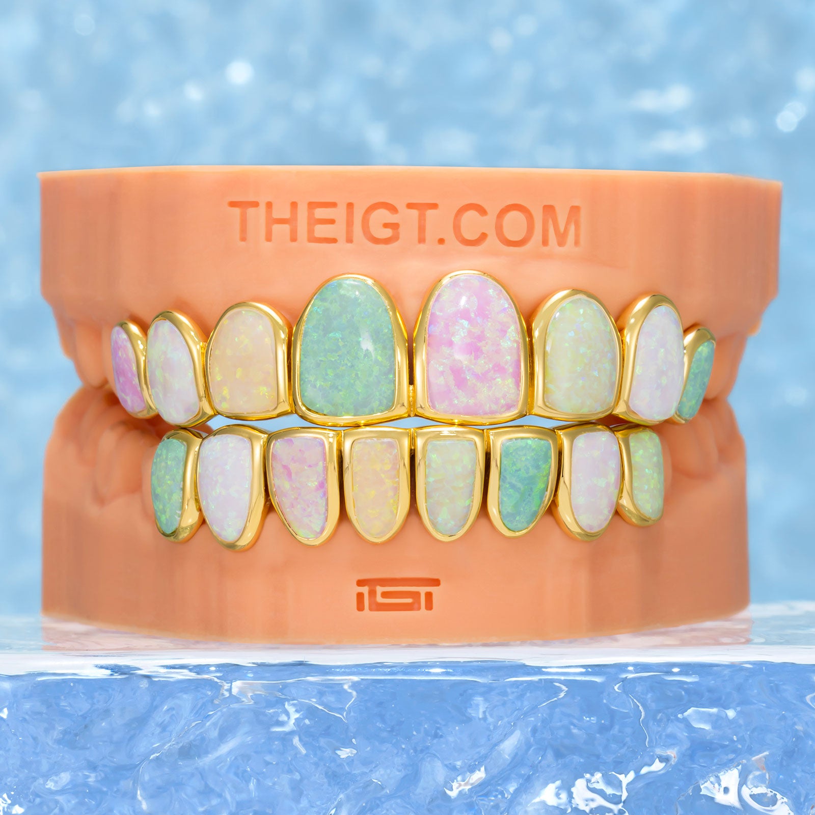 Multi-Colored Opal Grillz