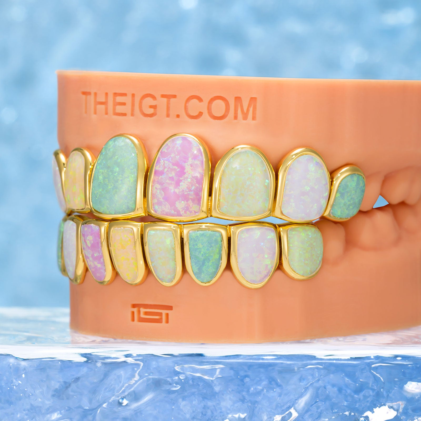 Multi-Colored Opal Grillz