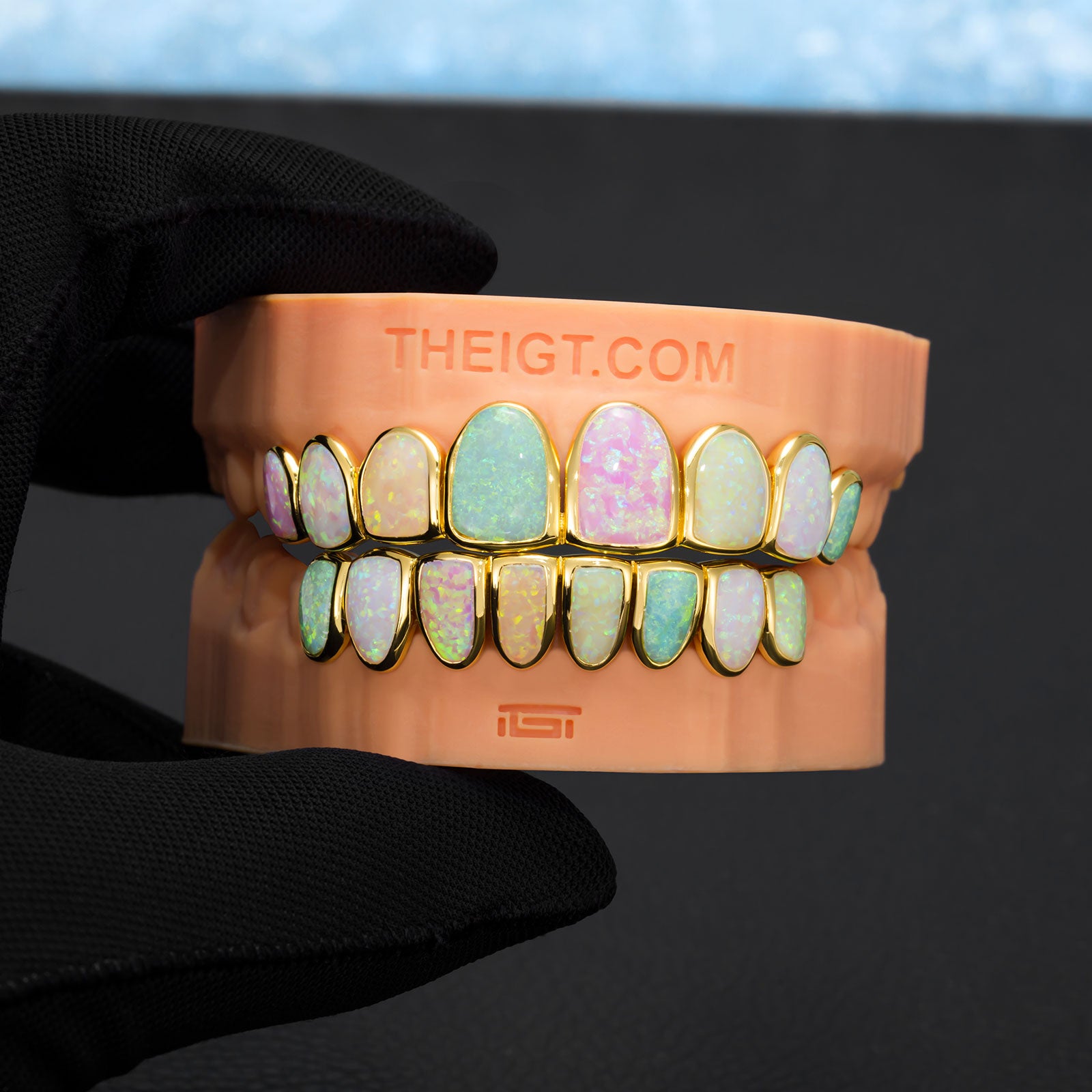 Multi-Colored Opal Grillz