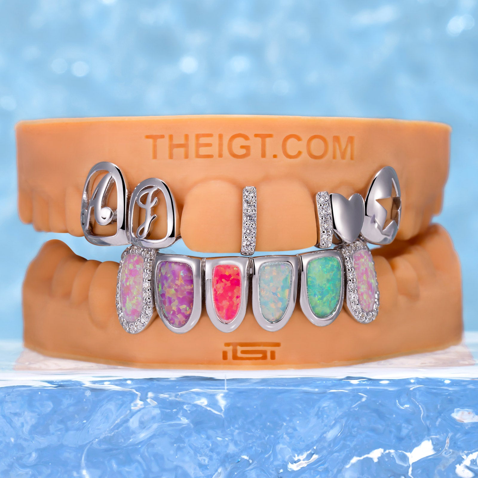 邦楽 Ice On Da Grillz TRILL GRILLZ Jamaican Flag Style Grillz – ICEGIANT