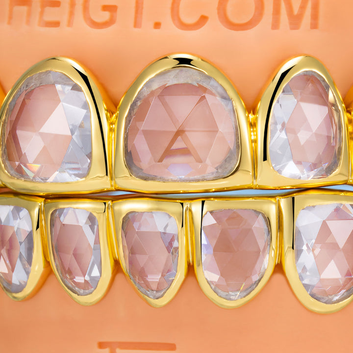 Multicolored Rose Cuts Gemstone Grillz