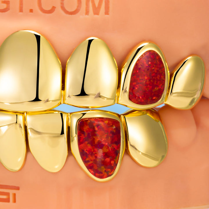 Opal Fangs Grillz
