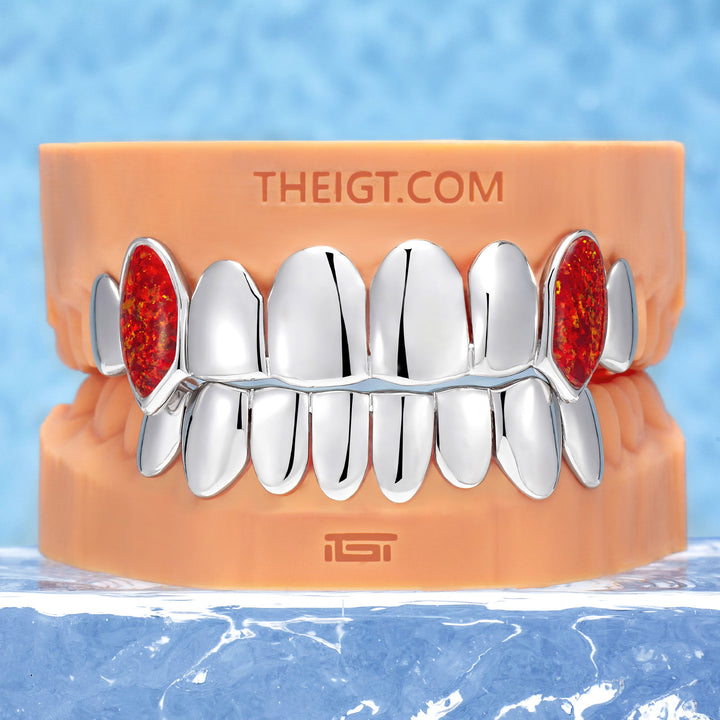 Opal Fangs Grillz
