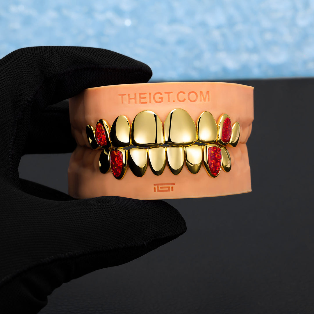 Opal Fangs Grillz
