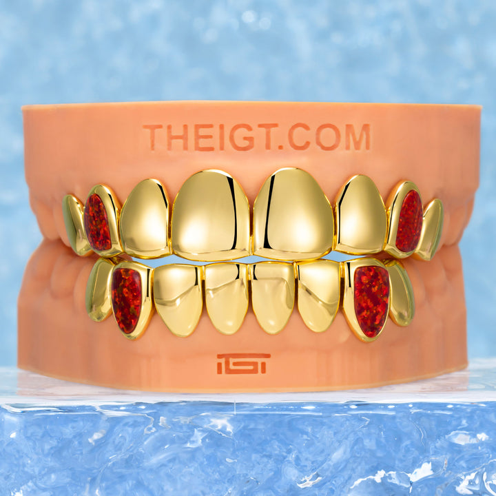 Opal Fangs Grillz