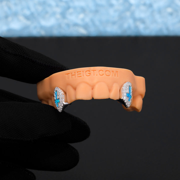 Opal Inverted Cross Caps