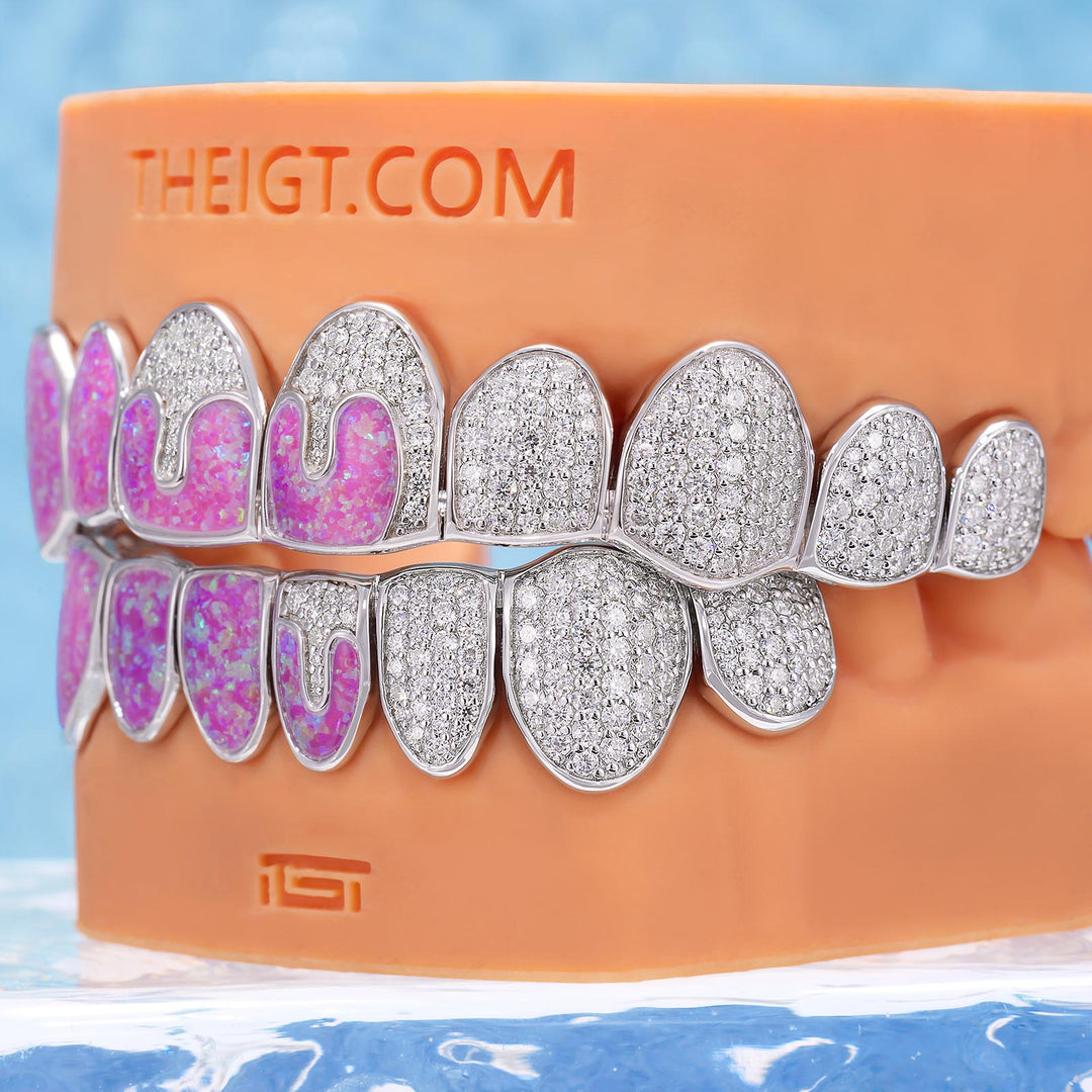 Opal Puzzle & Diamond Grillz Set