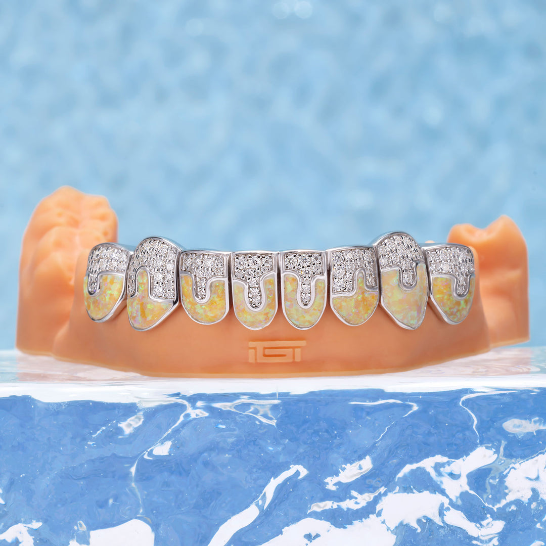 Opal Puzzle & Diamond Grillz Set