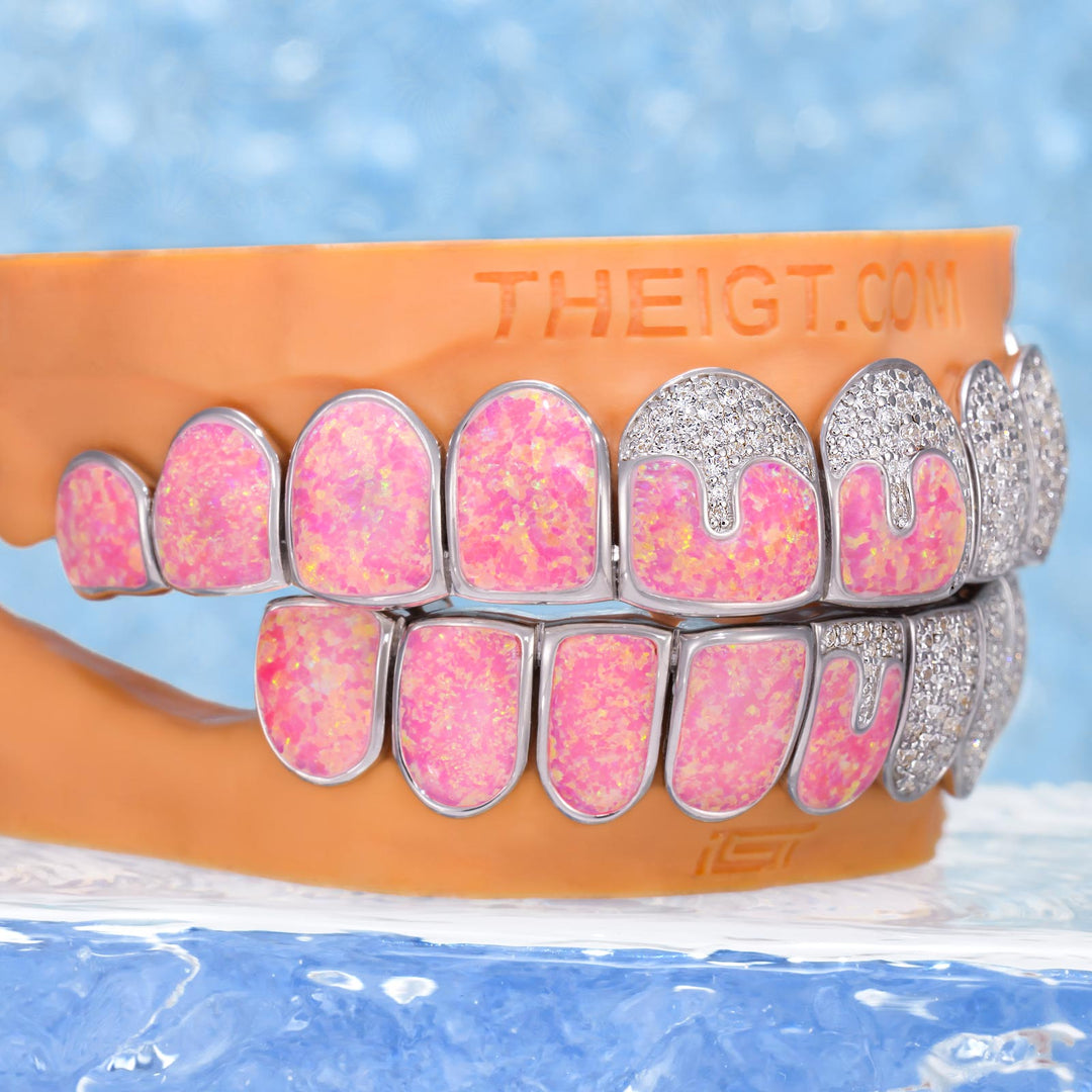 Opal Puzzle & Diamond Grillz Set
