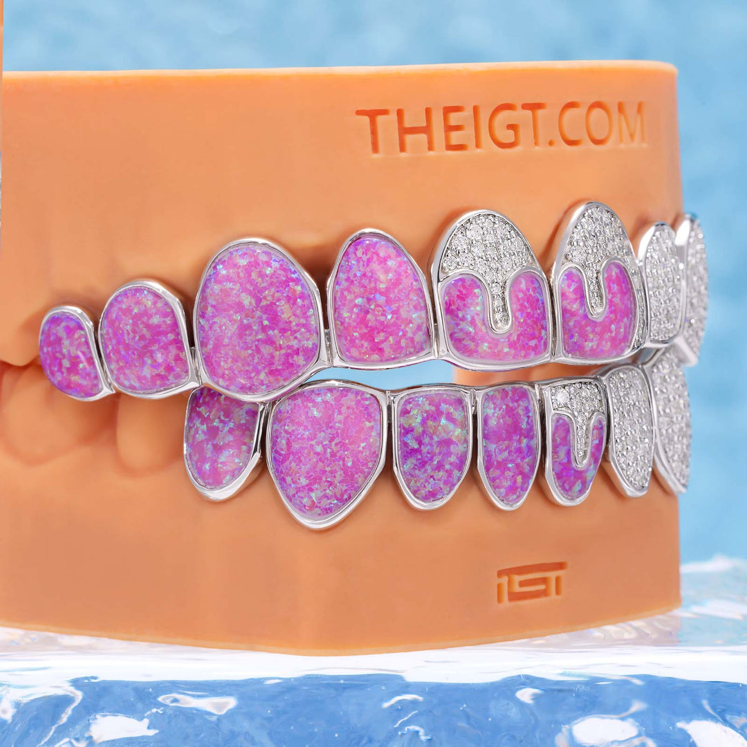 Opal Puzzle & Diamond Grillz Set