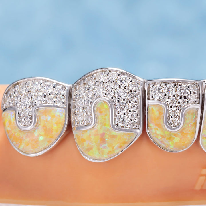 Opal Puzzle & Diamond Grillz Set