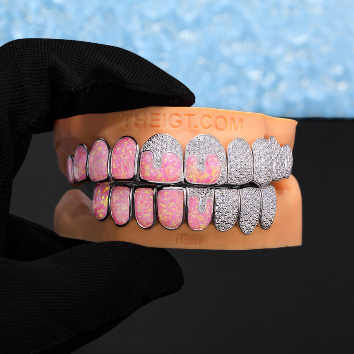 Opal Puzzle & Diamond Grillz Set
