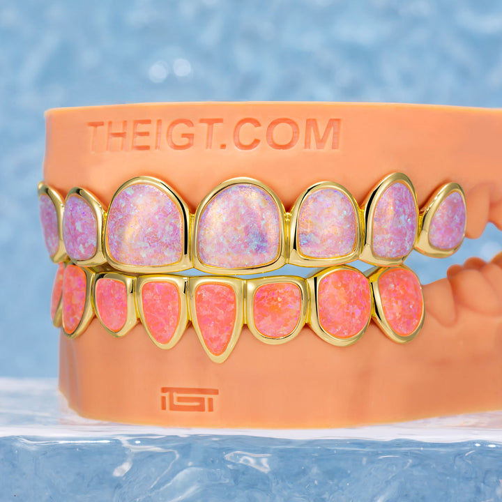 Opal & Stained Glass Style Grillz