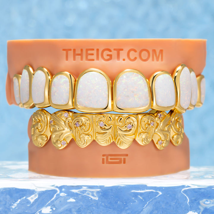 Opal & Stained Glass Style Grillz - ICEGIANT