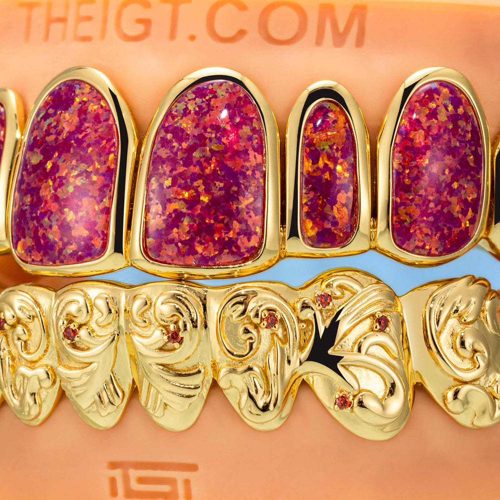 Opal & Stained Glass Style Grillz - ICEGIANT