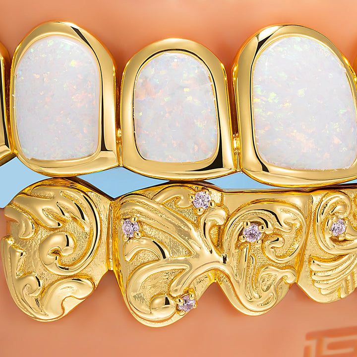 Opal & Stained Glass Style Grillz - ICEGIANT