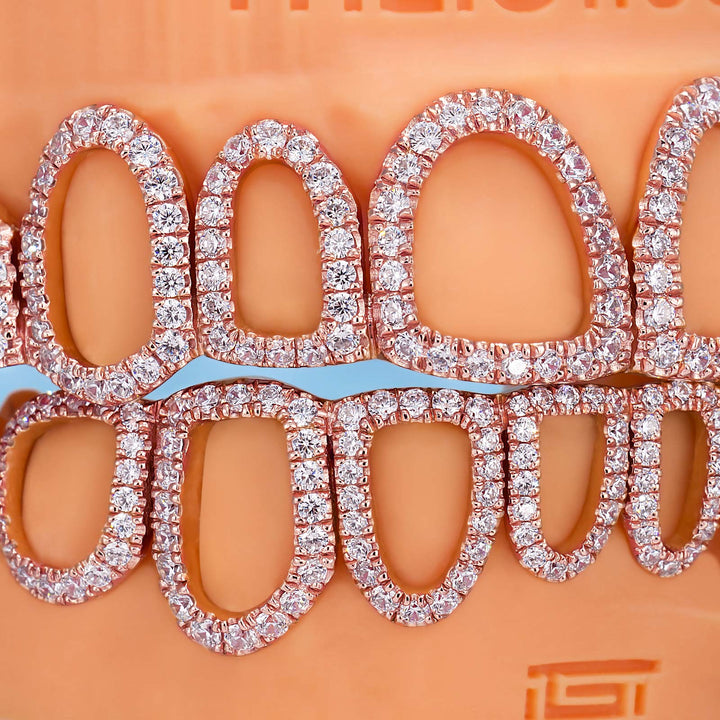 Open Face Diamond Grillz