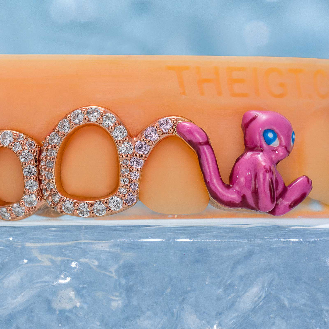 Open Face W Meow Grillz