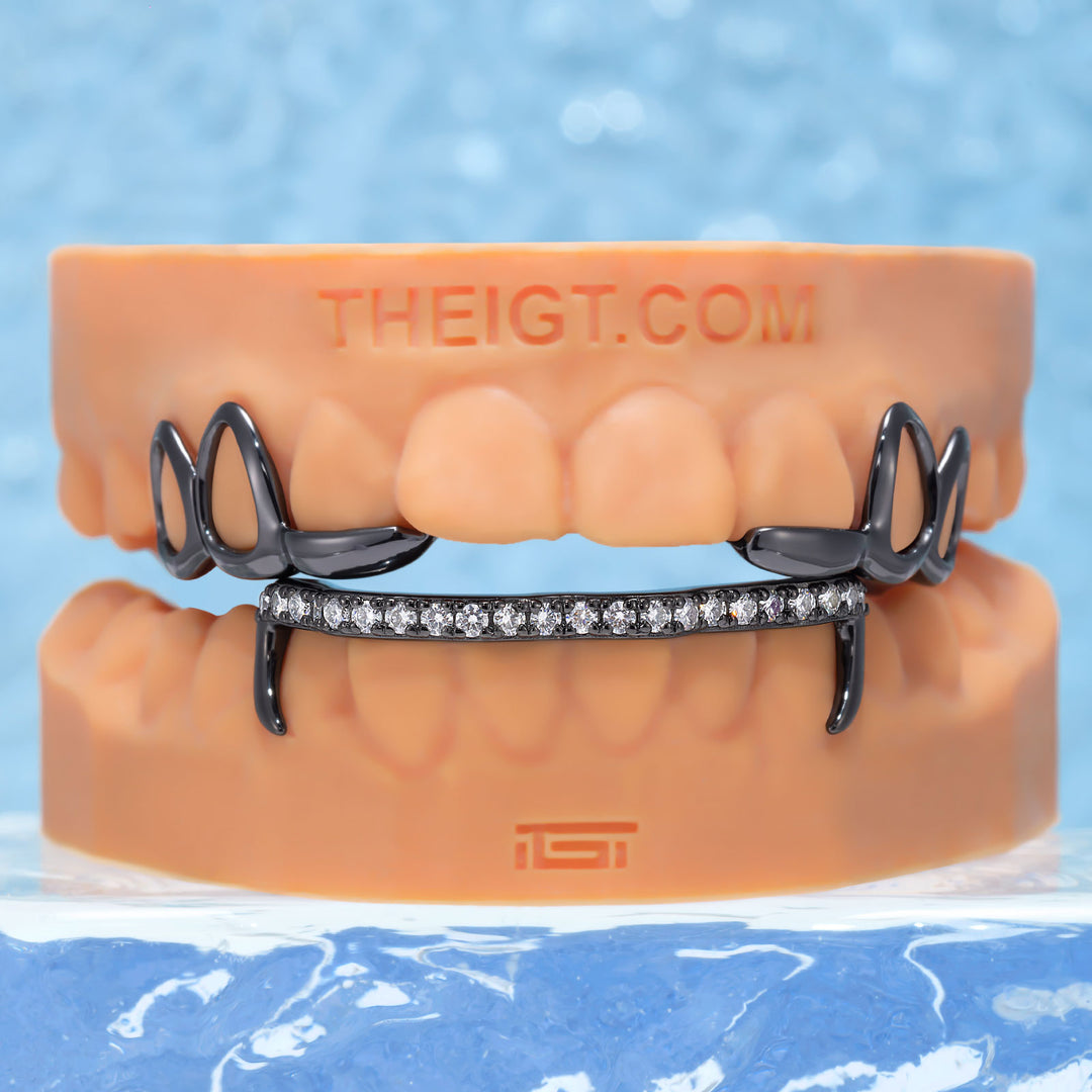 Open Face With Tip Grillz