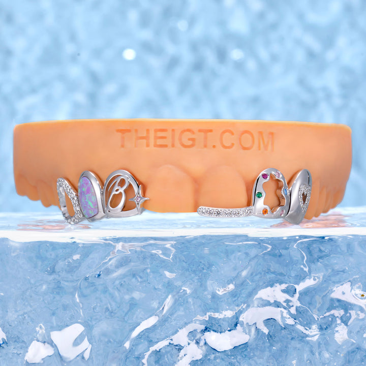 Open Heart With Star & Gems