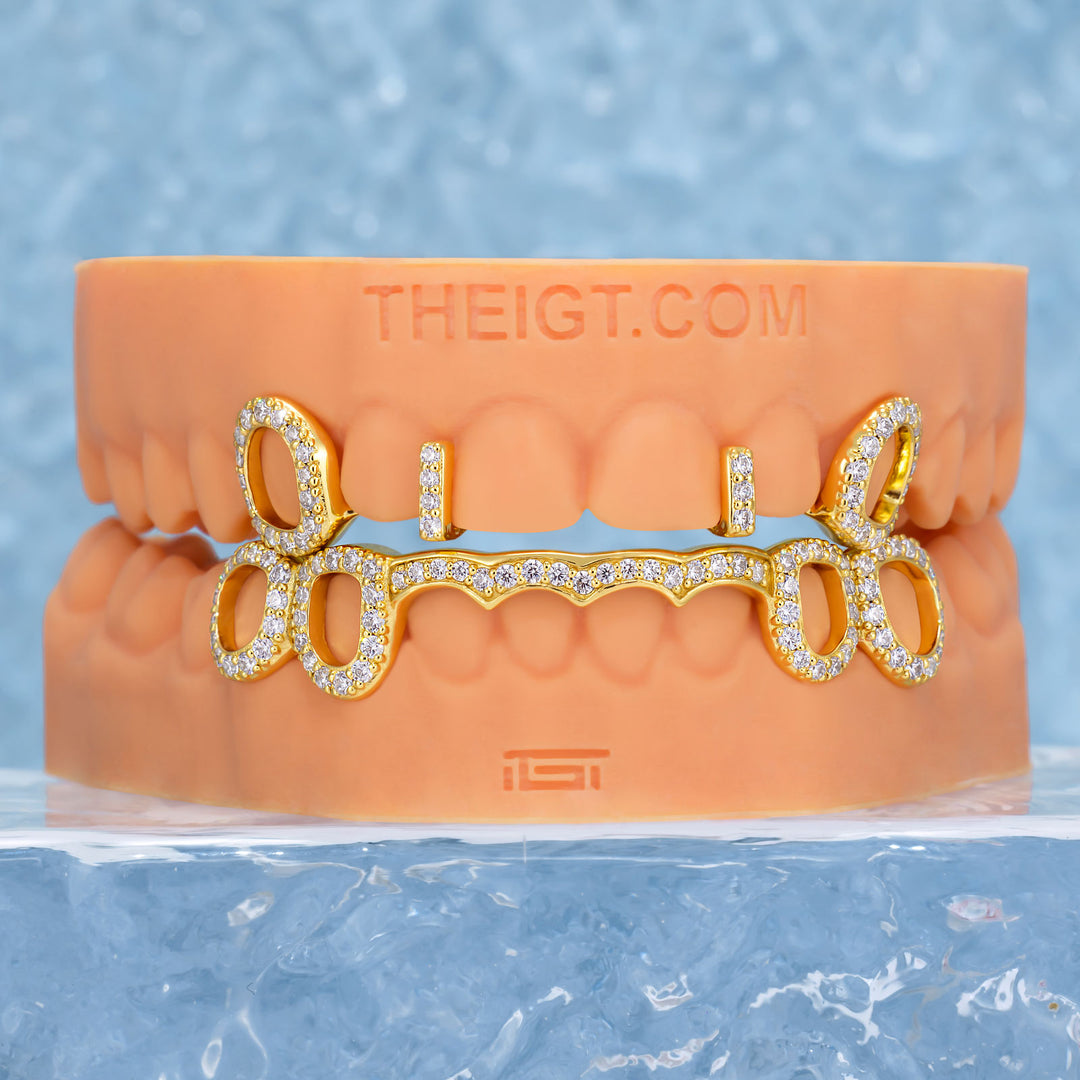 Open Wave Diamond Grillz