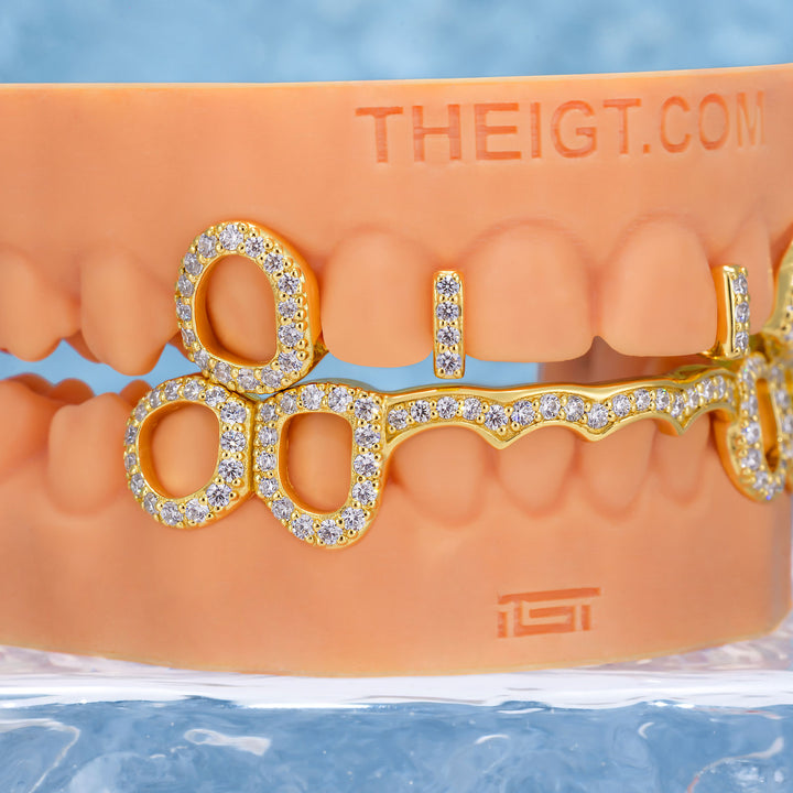 Open Wave Diamond Grillz