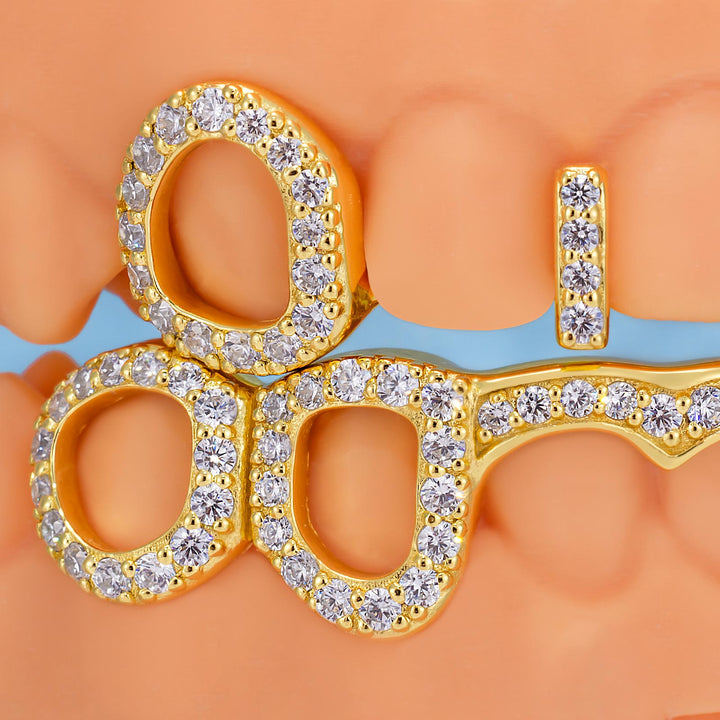 Open Wave Diamond Grillz