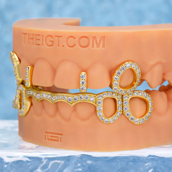 Open Wave Diamond Grillz