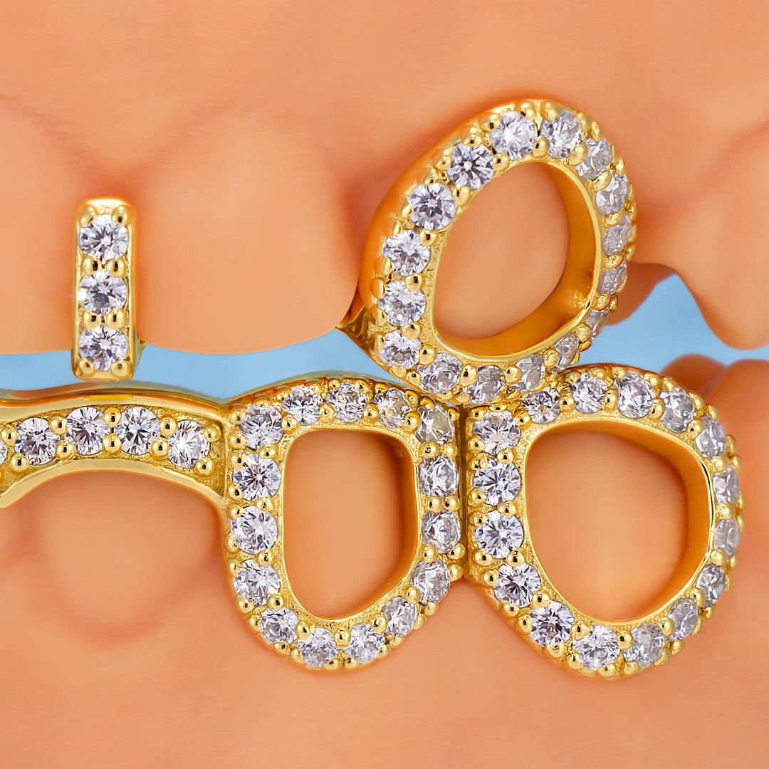 Open Wave Diamond Grillz