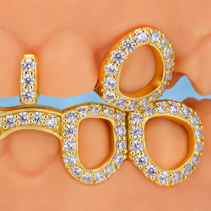 Open Wave Diamond Grillz