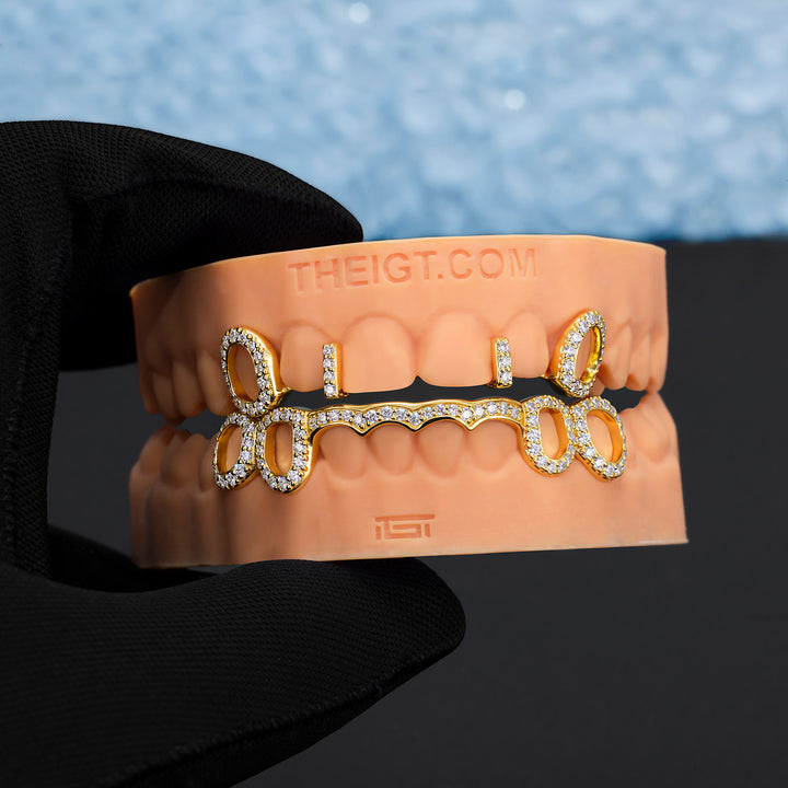 Open Wave Diamond Grillz