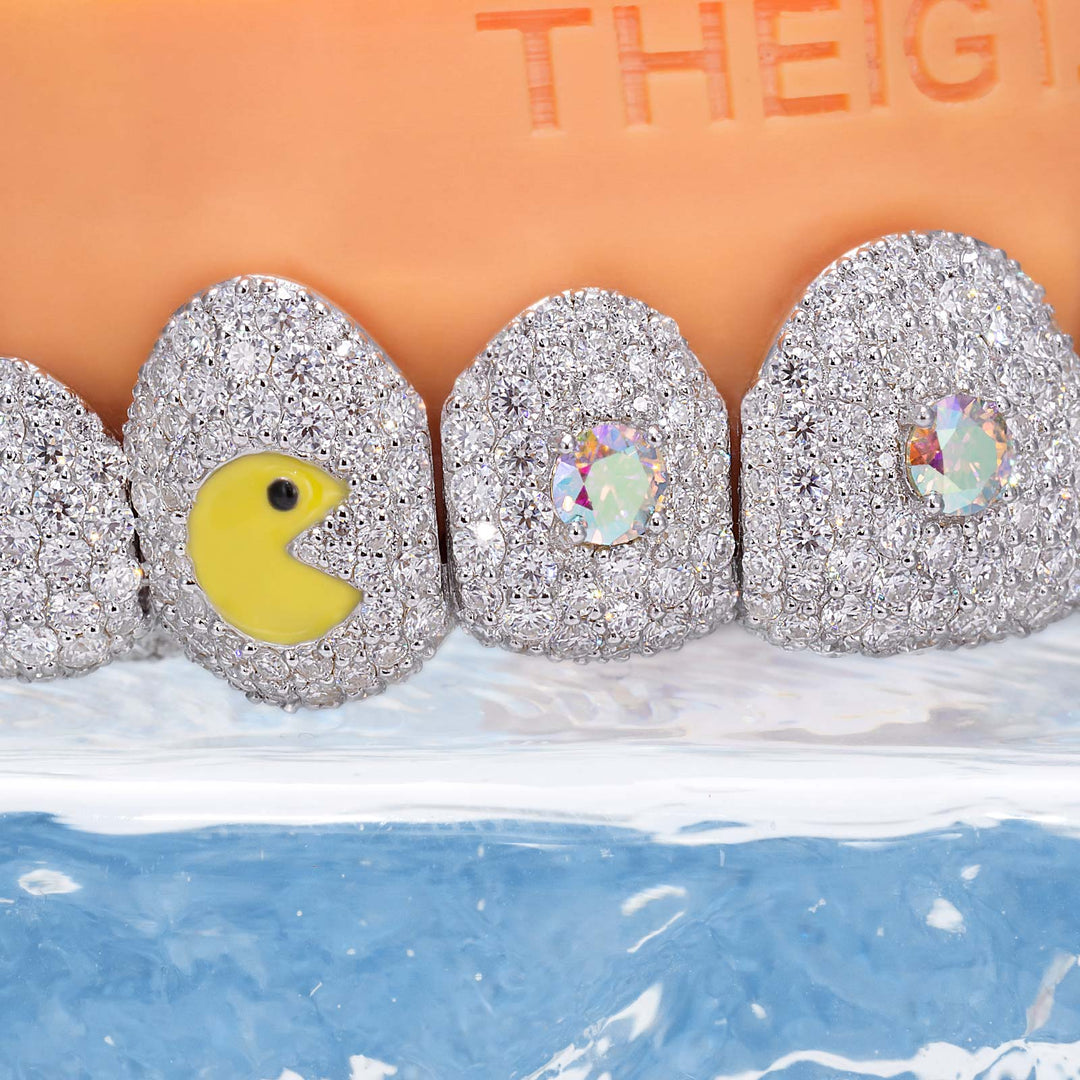 Pac-Moissanite Chase Grillz