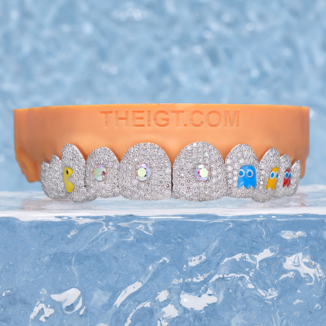 Pac-Moissanite Chase Grillz