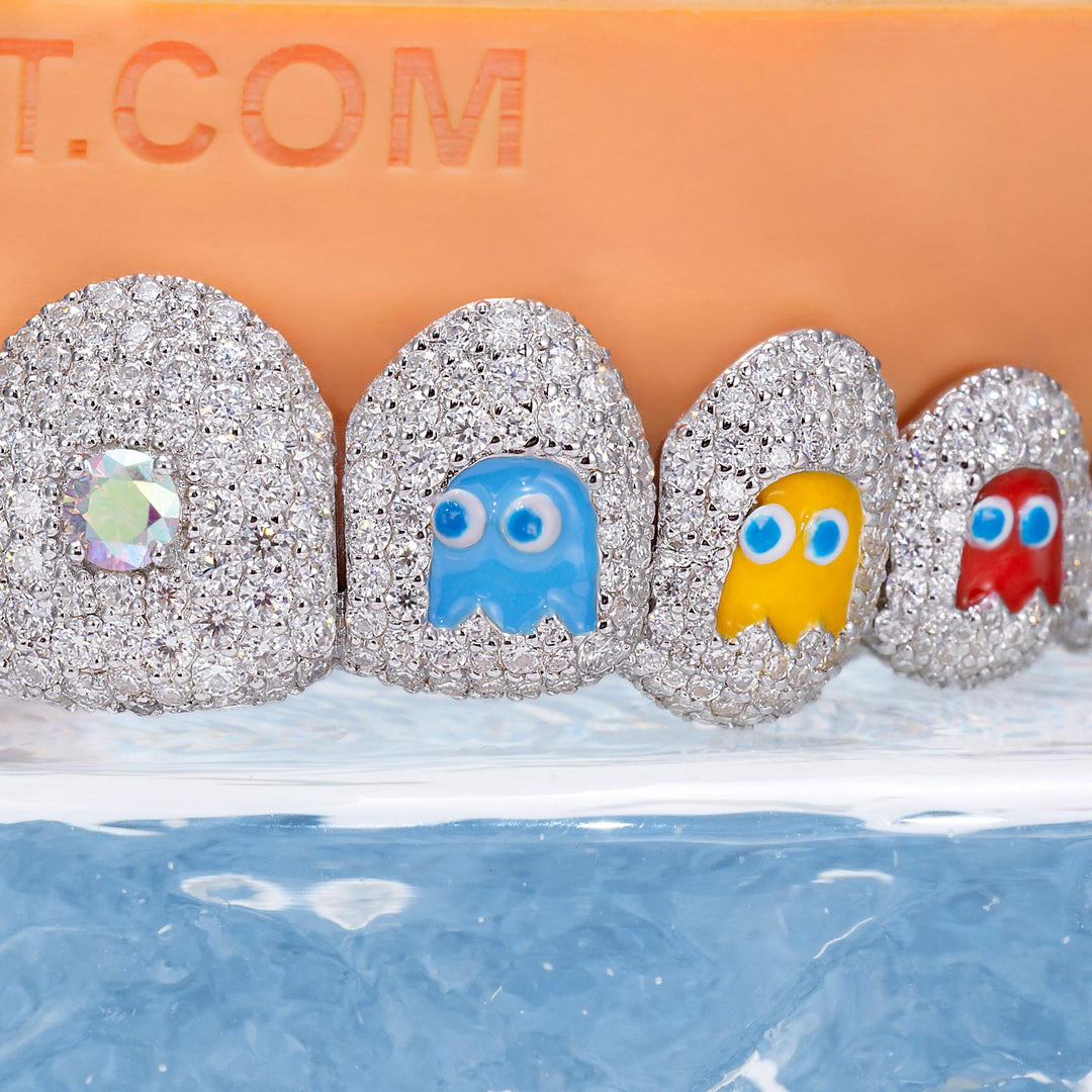Pac-Moissanite Chase Grillz