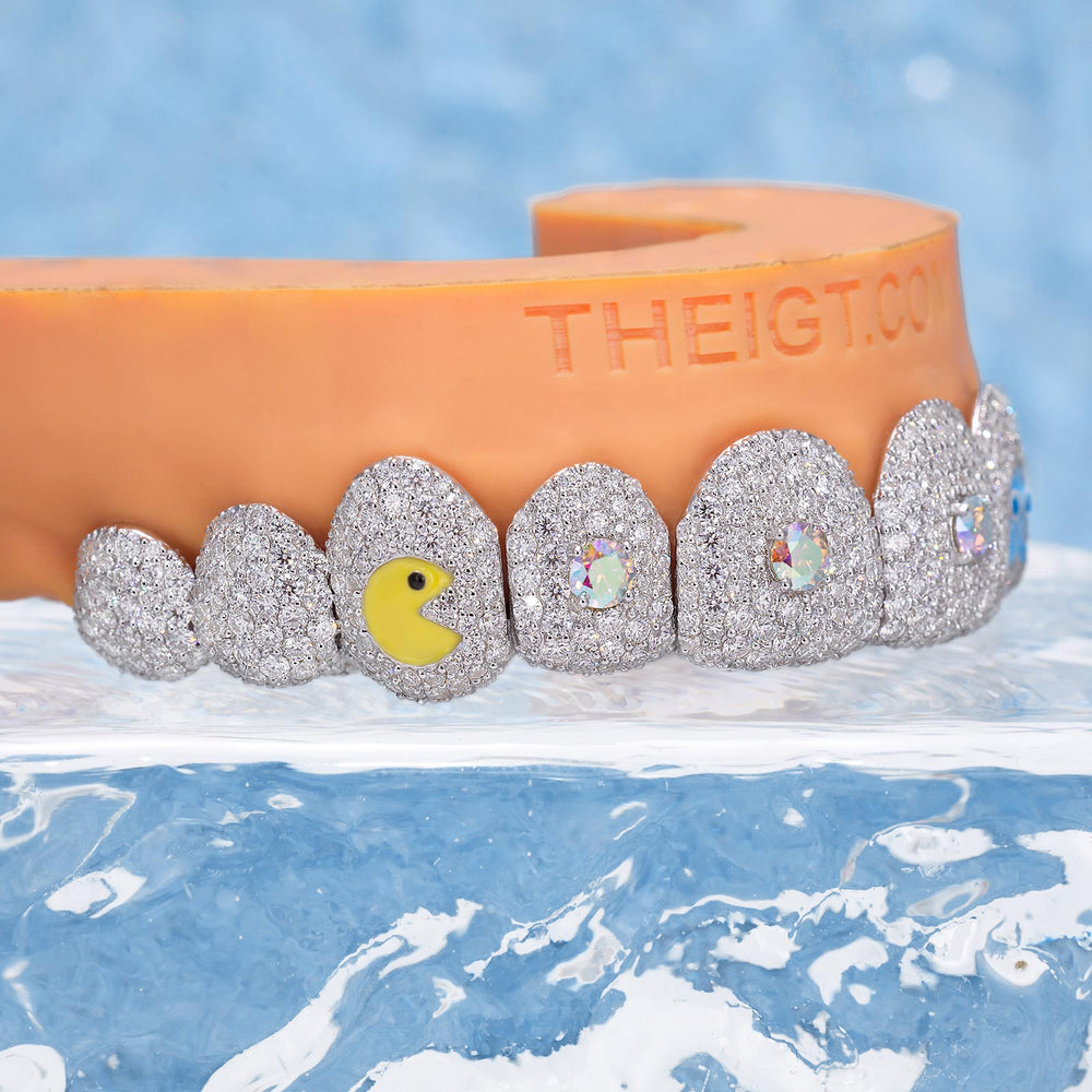 Pac-Moissanite Chase Grillz