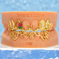Pegasus Rose Vine Frame Grillz
