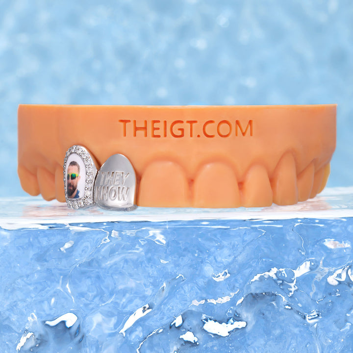 Personalized Cap Photo Grillz