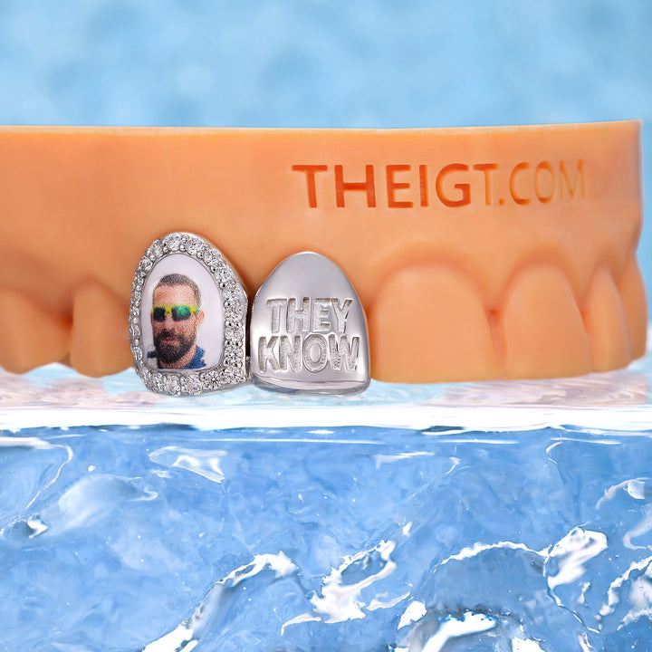 Personalized Cap Photo Grillz