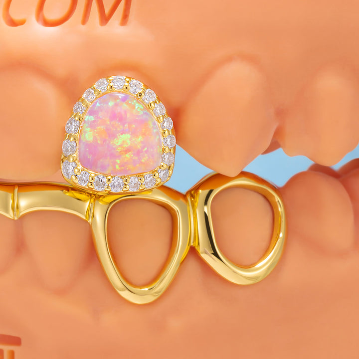 "Pink Dream" Heart & Opal Custom Set