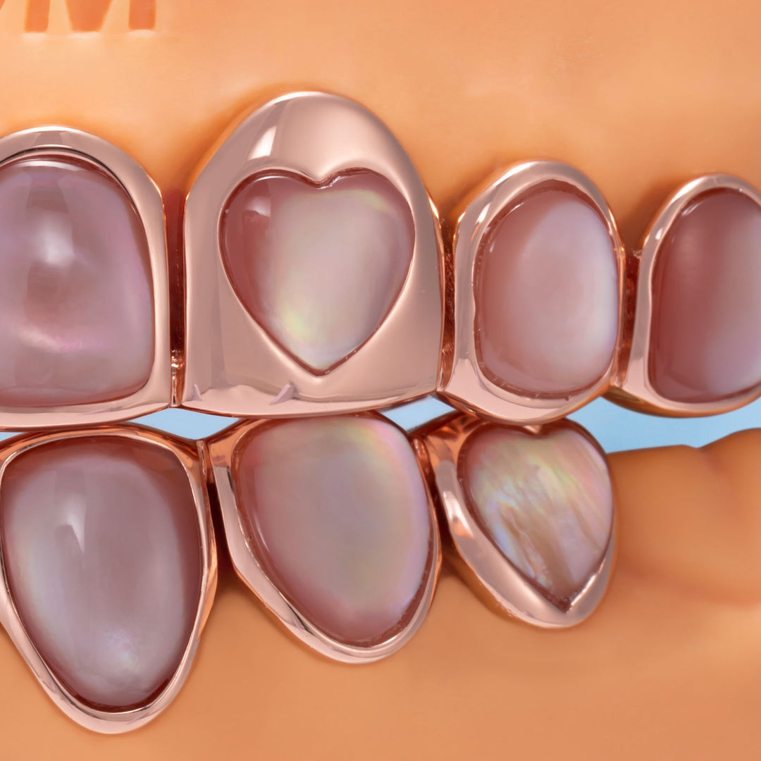 Pink Shell Grillz
