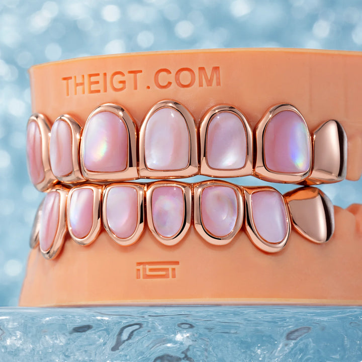 Pink Shell Grillz