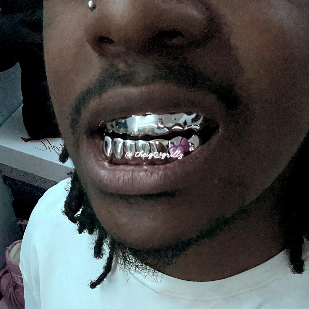 Pink Bow Grillz