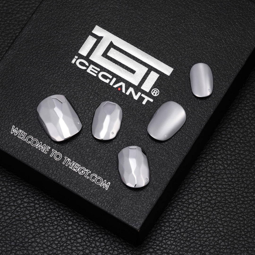 Platinum Mirror Nails