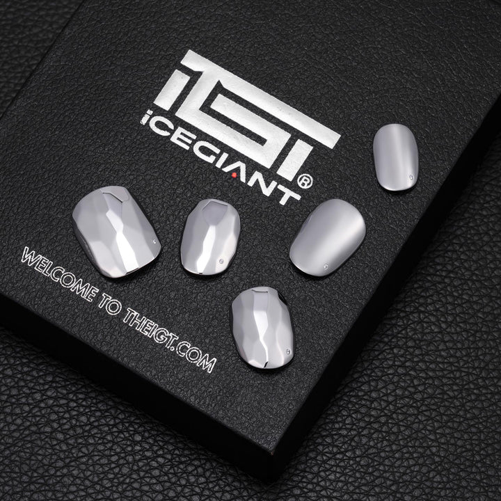 Platinum Mirror Nails